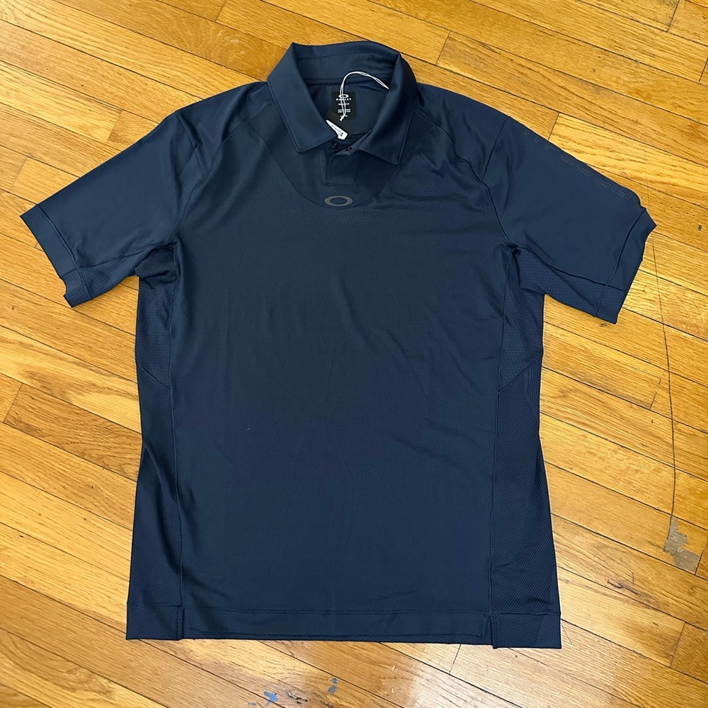 Oakley Men's Dark Blue Polo Shirt